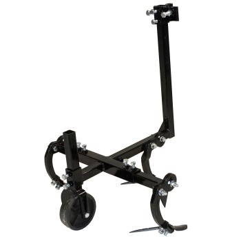 ProGARDEN PRO-PRS20-45 prasitoare cu roata limitatoare adancime pentru motocultor, 20cm distanta intre randuri, tija 45cm