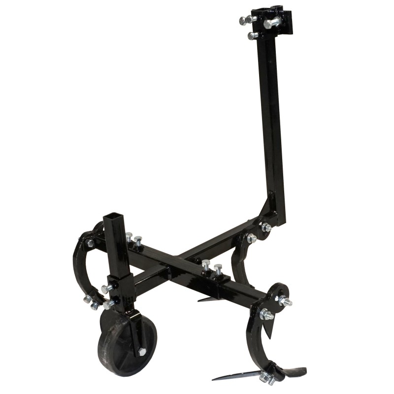 ProGARDEN PRO-PRS20-45 prasitoare cu roata limitatoare adancime pentru motocultor, 20cm distanta intre randuri, tija 45cm