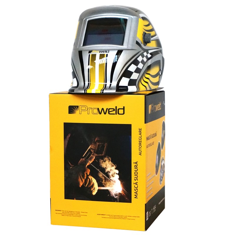 ProWELD LYG-8507A masca sudura LCD, automata, reglabila, clasa optica 1112