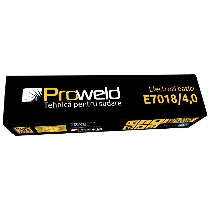 ProWELD E7018 electrozi bazici 4.0mm, 5kg