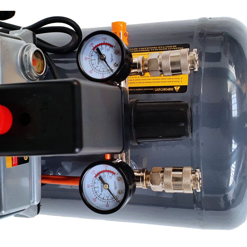 Stager HM2050B compresor aer, 50L, 8bar, 200L/min, monofazat, angrenare directa