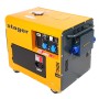 Stager DG 5500S+ATS Generator insonorizat 5kVA, monofazat, diesel, pornire electrica, automatizare