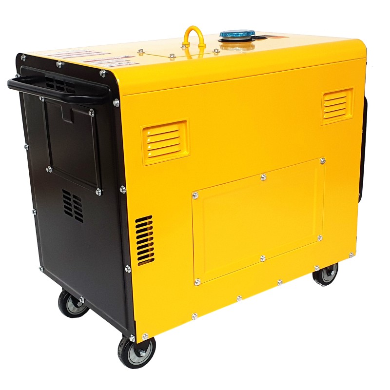 Stager YDE7000TD Generator insonorizat 5kVA, 20A, 3000rpm, monofazat, diesel, pornire electrica