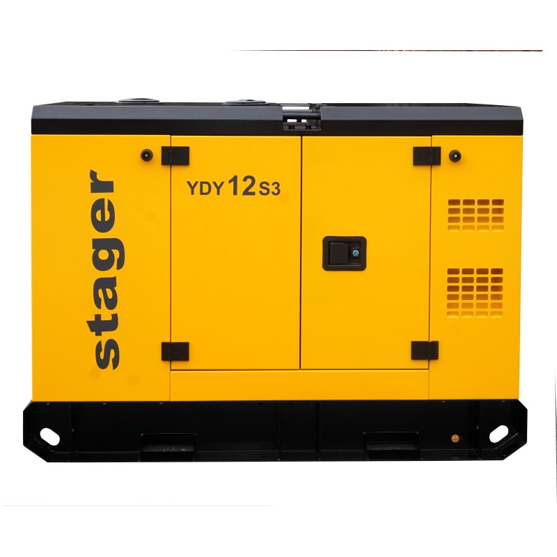 Stager YDY12S3 Generator insonorizat 12kVA, 16A, 1500rpm, trifazat, diesel