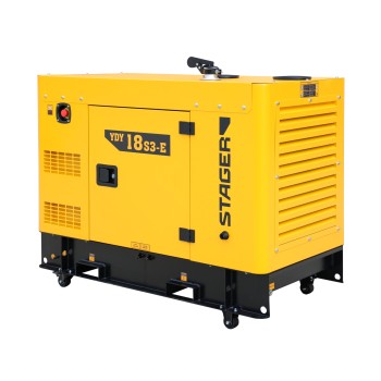 Stager YDY18S3-E Generator insonorizat 18kVA, 23A, 1500rpm, trifazat, diesel