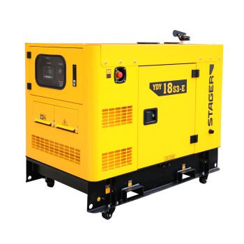Stager YDY18S3-E Generator insonorizat 18kVA, 23A, 1500rpm, trifazat, diesel