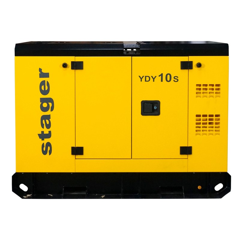 Stager YDY10S Generator insonorizat 9kVA, 37A, 1500rpm, monofazat, diesel