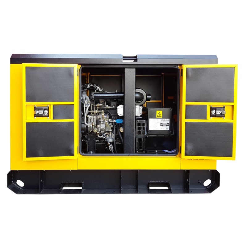 Stager YDY10S Generator insonorizat 9kVA, 37A, 1500rpm, monofazat, diesel