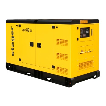 Stager YDY89S3 Generator insonorizat 89kVA, 115A, 1500rpm, trifazat, diesel