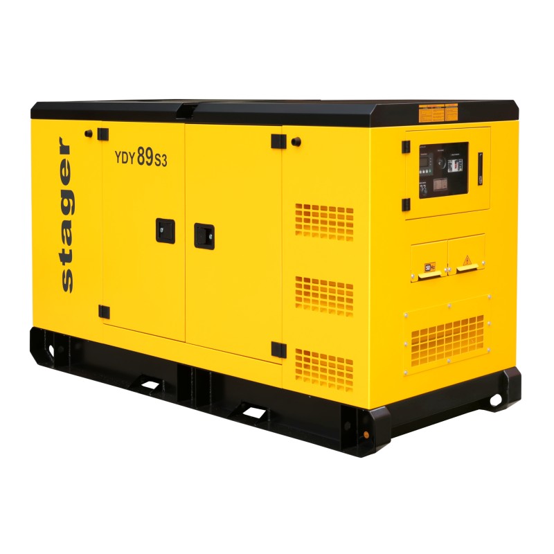 Stager YDY89S3 Generator insonorizat 89kVA, 115A, 1500rpm, trifazat, diesel