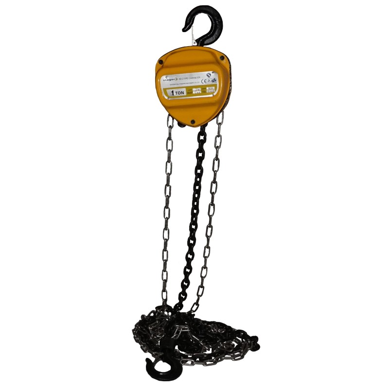 Stager HSC-1T palan manual 1T/3m, lant 6mm