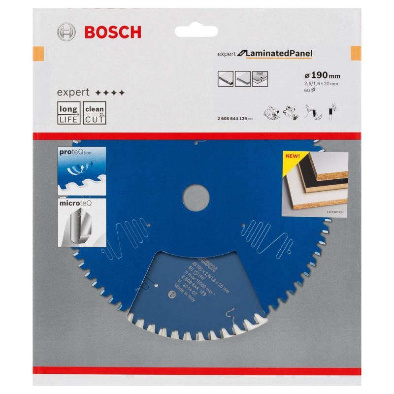 Bosch Panza ferastrau circular Expert for Wood, 230x30x2.8mm, 48T