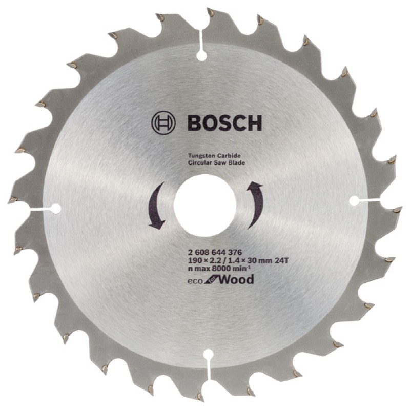 Bosch Disc circular pentru lemn ATB,  2.2/1.4x30x190mm, 24T