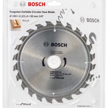 Bosch Disc circular pentru lemn ATB,  2.2/1.4x30x190mm, 24T