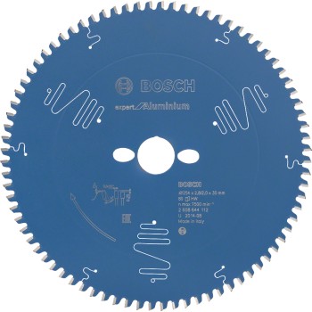 Bosch Panza ferastrau circular Expert for Aluminium, 254x30x2,8mm, 80T