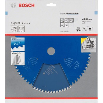 Bosch Panza ferastrau circular Expert for Aluminium, 254x30x2,8mm, 80T