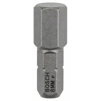 Bosch Cap de surubelnita extra dur HEX 8, 25mm, set 3 buc