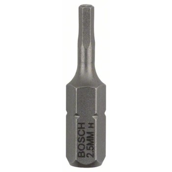 Bosch Cap de surubelnita extra dur HEX 2,5, 25mm, set 3 buc