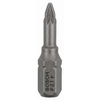 Bosch Cap de surubelnita extra dur PZ 1, 25mm, set 100 buc