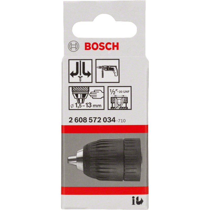 Bosch Mandrina rapida 2-13mm, prindere 1/2"