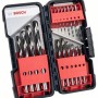Bosch Set 18 burghie spirale HSS PointTeQ ToughBox, D1-10mm