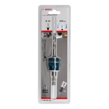 Bosch Adaptor carota 8.7mm cu sistem rapid de prindere, 16-210mm, tija hexagonala