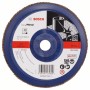 Bosch Disc de slefuire evantai X571, Best for Metal D=180mm G=40, drept