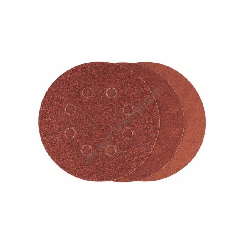 Bosch Set 6buc foi abrazive C430 125mm, 60; 120; 240