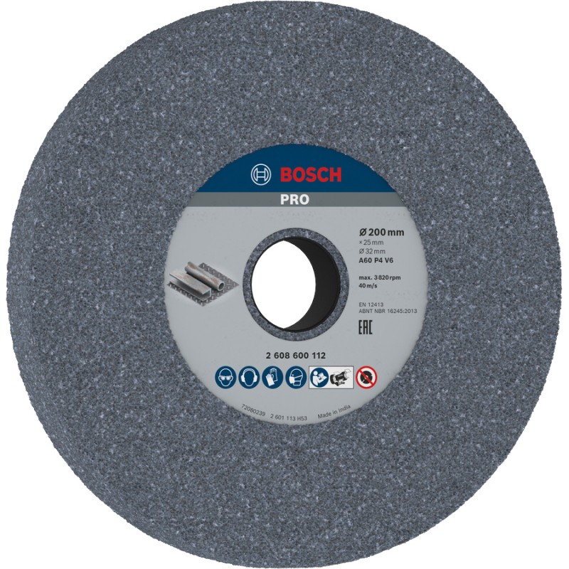 Bosch Disc de slefuire pentru polizor de banc 200x32x60mm, G60