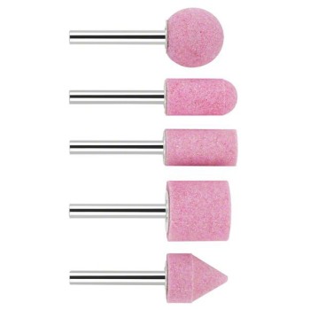 Bosch Set pietre de slefuit, tija de prindere 6mm granulatie 60; 25; 15; 15; set 5 buc.