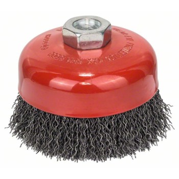 Bosch Perie-oala de sarma ondulata 100 otel 100mm, 0,5mm, M14