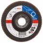 Bosch Disc de slefuire evantai X551, Expert for Metal D=125mm G=40, cu degajare