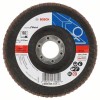 Bosch Disc de slefuire evantai X551, Expert for Metal D=125mm G=60, cu degajare