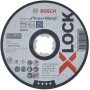 Bosch Disc X-LOCK Expert for Inox+Metal 125x1x22.23 pentru taieturi drepte AS 60 T INOX BF