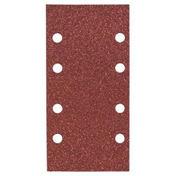 Bosch Set 10 foi abrazive 93x185 mm, R60, 8 gauri