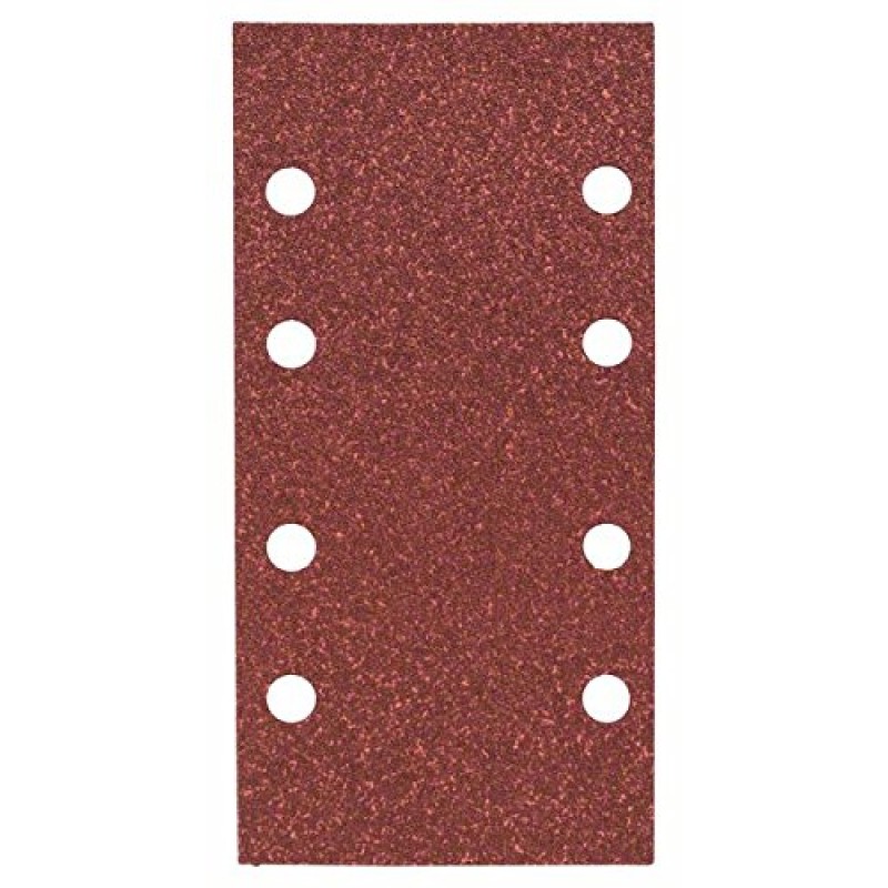 Bosch Set 10 foi abrazive 93x185 mm, R60, 8 gauri