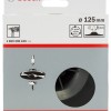 Bosch Disc (taler) suport pentru foi abrazive cu tija de fixare 8 mm, Ø 125 mm pentru GBM