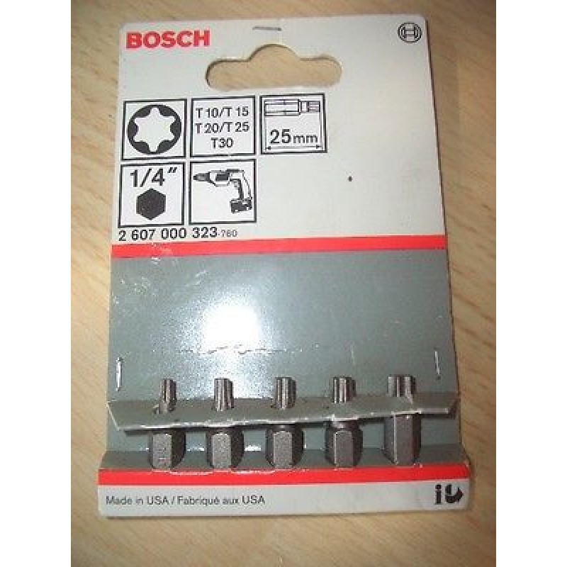 Bosch Set 5 biti torx