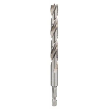 Bosch Burghiu spiral pentru lemn cu tija hexagonala, 1/4", 10x87x133mm