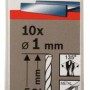 Bosch Set 10 burghie pentru metal HSS-Co, DIN338, 1x12x34mm
