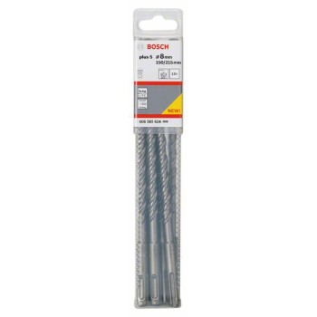 Bosch Set 10 burghie pentru gaurire cu percutie SDS Plus-5, 8x150x215mm