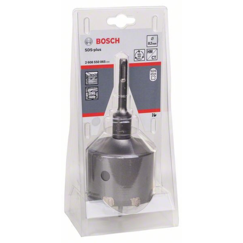 Bosch Set 3 carote SDS-Plus, 82x54mm