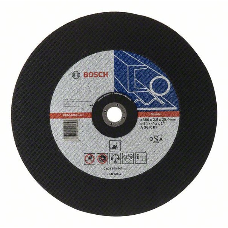 Bosch Disc de taiere drept Expert for Metal A 36 R BF, 355mm, 25,40mm, 3 mm