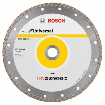 Bosch Disc diamantat ECO Universal 230x22.23x3.0mm