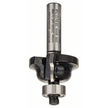 Bosch Freza pentru realizarea muchiilor B, 8mm, R1 4mm, B 8mm, L 12.4mm, G 54mm 8