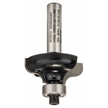 Bosch Freza pentru realizarea muchiilor G, 8mm, R1 4.8mm, D 31.8mm, L 12.4mm, G 54