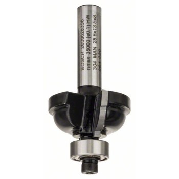 Bosch Freza pentru realizarea muchiilor F, 8mm, R1 6.3mm, D 28.5mm, L 13.2mm, G 54