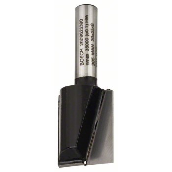 Bosch Freza dreapta, 8mm, D1 20mm, L 25mm, G 56mm 8mm, D1 20mm, L 25mm, G 56mm