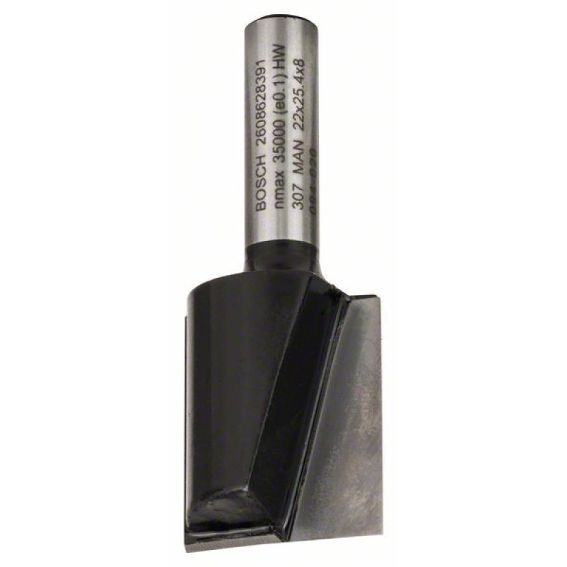 Bosch Freza dreapta, 8mm, D1 22mm, L 25mm, G 56mm 8mm, D1 22mm, L 25mm, G 56mm