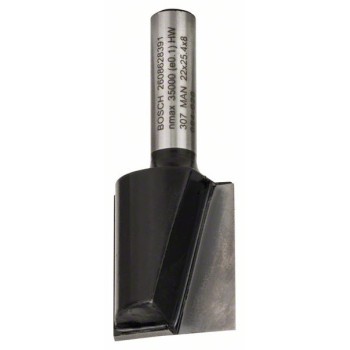 Bosch Freza dreapta, 8mm, D1 22mm, L 25mm, G 56mm 8mm, D1 22mm, L 25mm, G 56mm